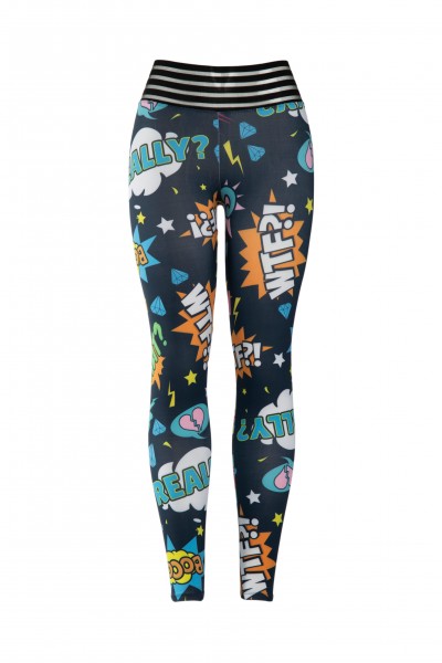 Malla Deportiva de Comics para mujer