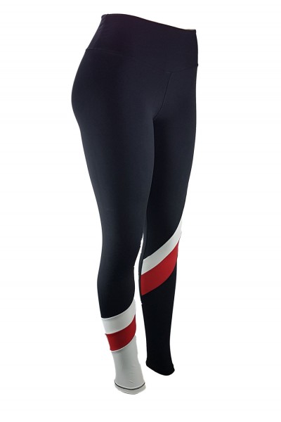 Malla Deportiva Transpirable para mujer en Negro 2