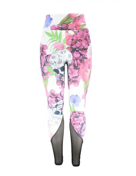 Malla Deportiva Calaveras Transpirable para mujer Malla Deportiva Calaveras Transpirable para mujer