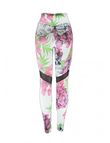 Malla Deportiva Calaveras Transpirable para mujer Malla Deportiva Calaveras Transpirable para mujer