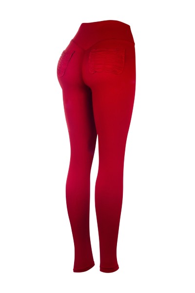 mallas deportivas rojas