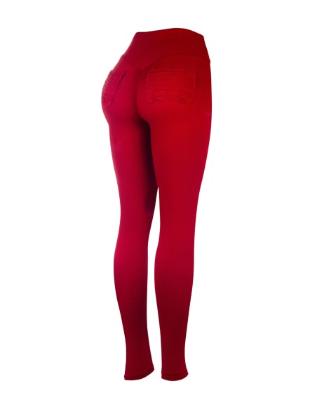 mallas deportivas rojas